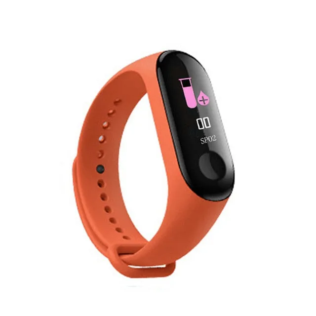 Wristwatch Fitness M3 Color Screen Smart Sport Bracelet Activity Running Tracker Heart Rate For Children Men Women Watch Hours