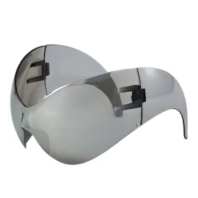 Y2k Oversized Sports Sunglasses