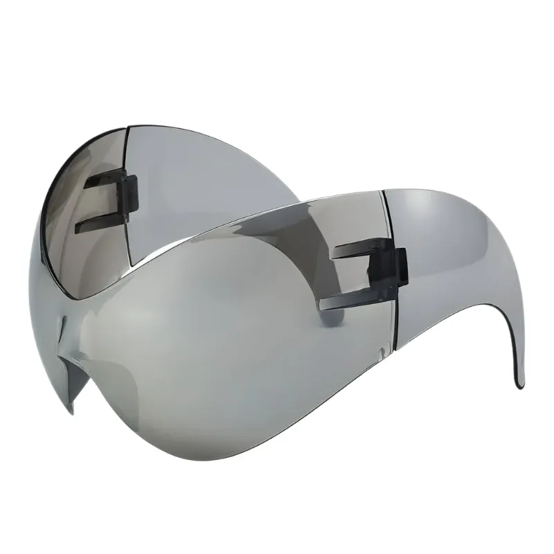 Y2k Oversized Sports Sunglasses